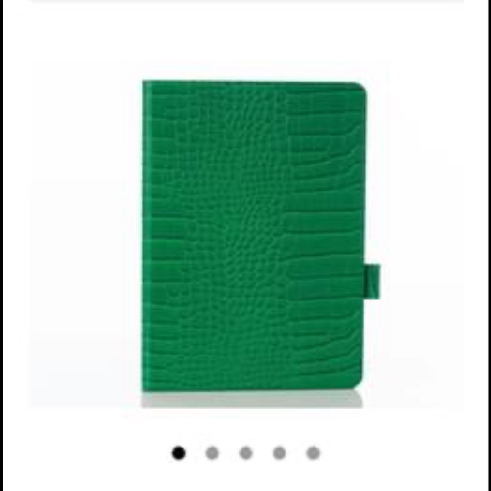 Chic Geeks Emerald Faux Crocodile iPad Case New